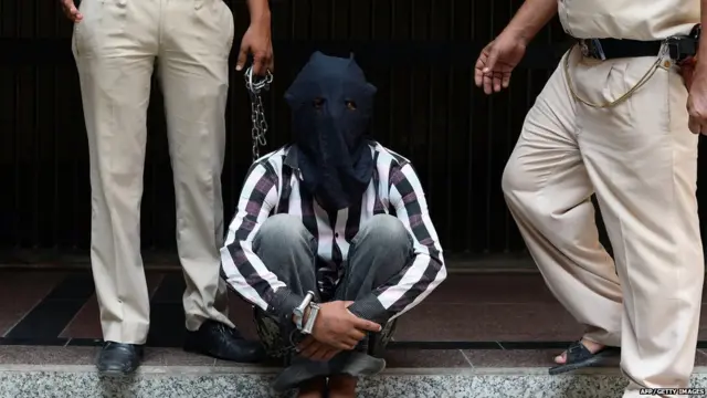 symbolic picture of arrest