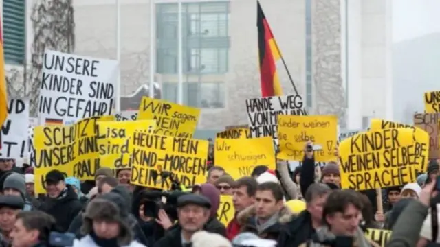 протест у Німеччині