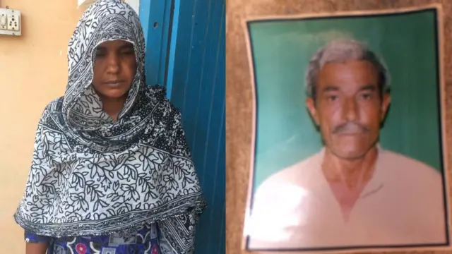 उदयवीर की पत्नी और उनकी फाइल फोटो