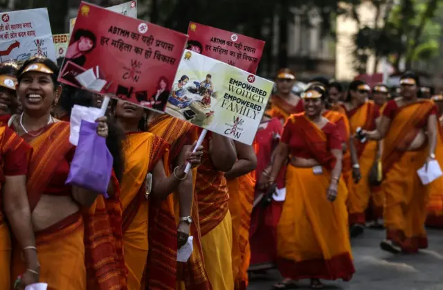 Акция в Мумбаи