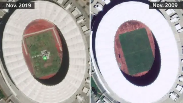 Moshood Abiola National Stadium for 2019 and 2009