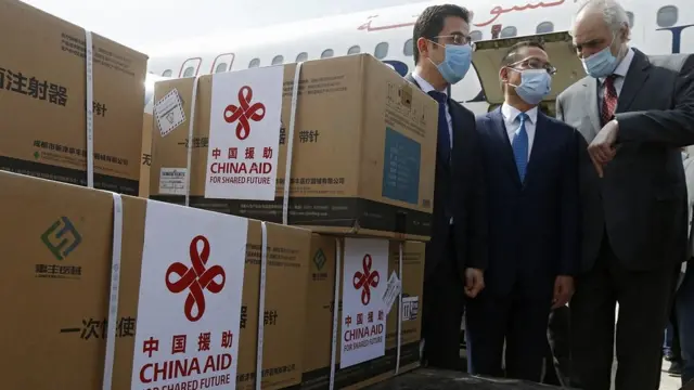 จีนบริจาควัคซีน