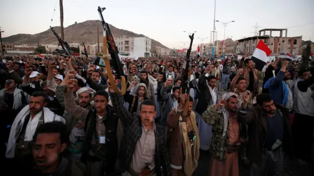 مظاهرات ضد السعودية في اليمن
