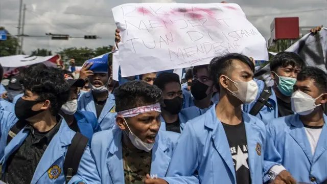 Unjuk rasa mahasiswa