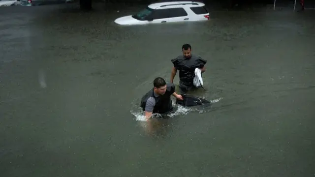 Harvey, Texas, badai,