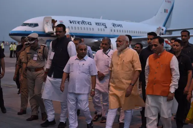 विजय रूपानी, प्रधानमंत्री मोदी