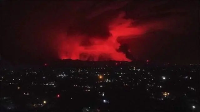 Ikirunga ca Nyiragongo kiriko kiraruka