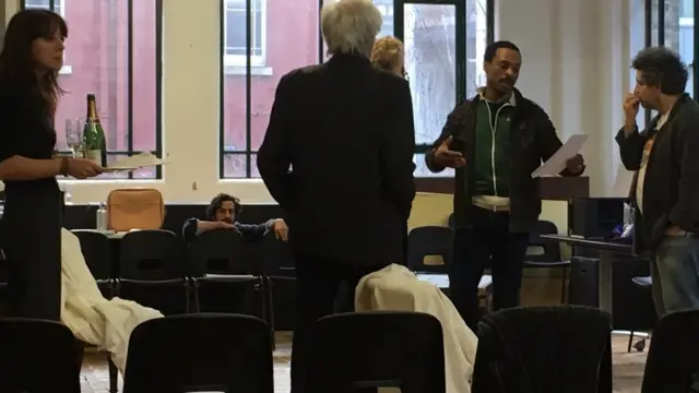 Репетиция "Вишневого сада" в театре "Аркола"