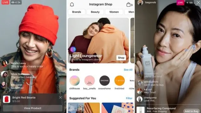 در نهایت قرار است که امکانات فروش با پخش زنده هم همراه شود