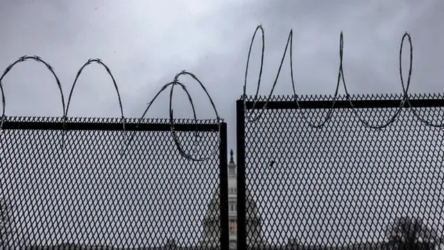 Grille de sécurité à la Maison Blanche