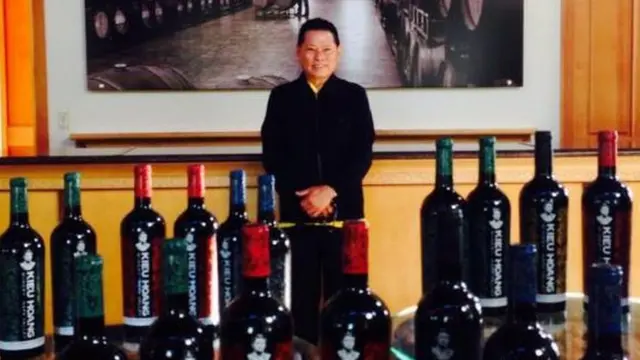 Tỷ phú và hãng rượu vang Hoang Kieu Winery