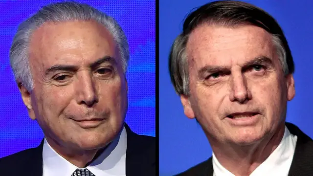 Temer e Bolsonaro