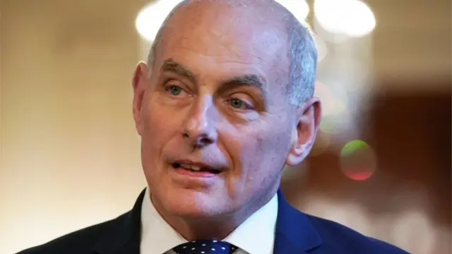 سابق چیف آف سٹاف جان کیلی