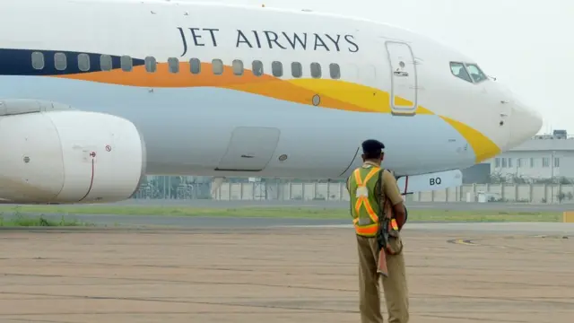 જેટ એરવેઝનું વિમાન