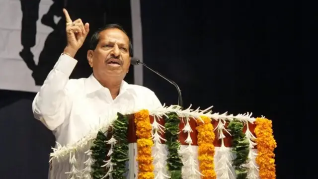 राज्याचे वनमंत्री गणेश नाईक 