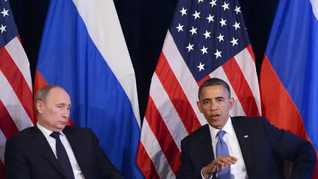 Путин и Обама