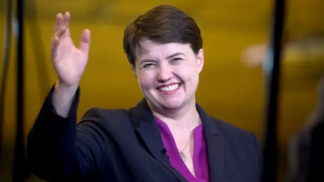 Scottish Conservative leader Ruth Davidson