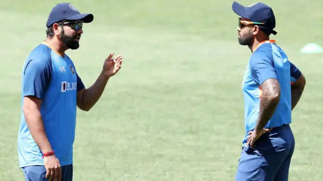 रोहित शर्मा और सूर्यकुमार यादव