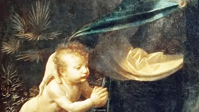 Lukisan Virgin on the Rocks