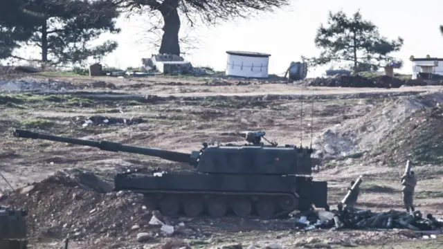 Türk topçu bataryası