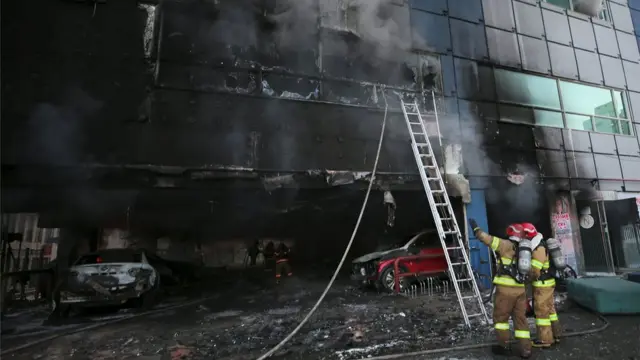 தென் கொரிய உடற்பயிற்சிக் கூடத்தில் தீ: 29 பேர் பலி