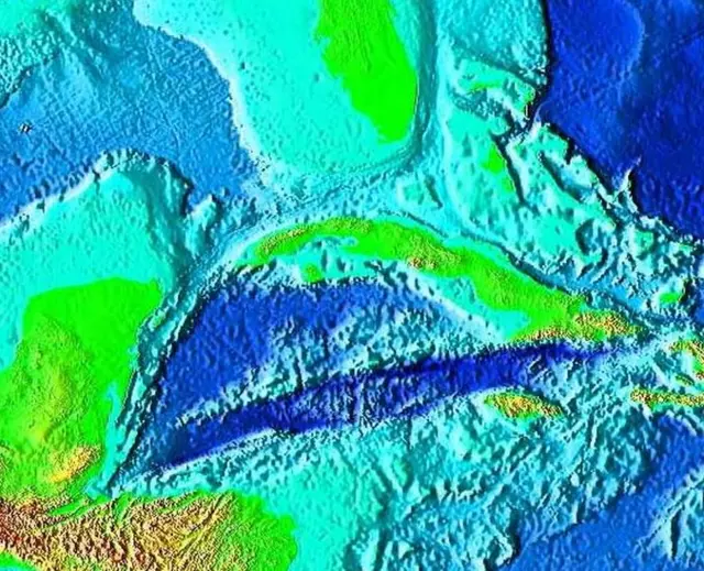 La fosa de las Caimán,