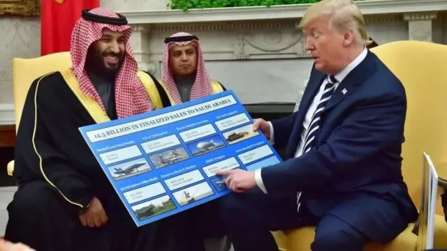 ترامب وبن سلمان