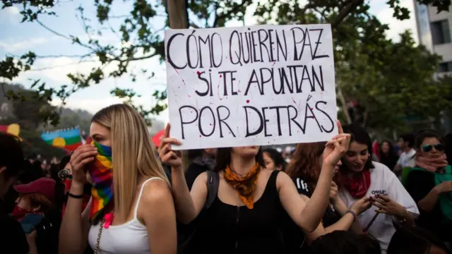 Protesta en Chile