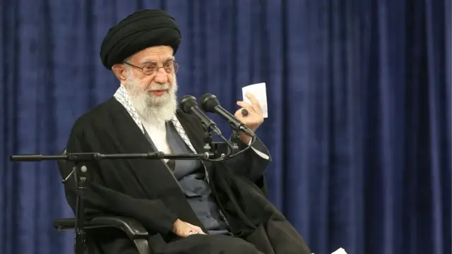 خامنه‌ای در قم