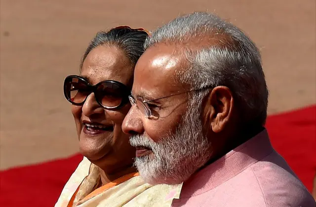 पीएम मोदी और शेख़ हसीना