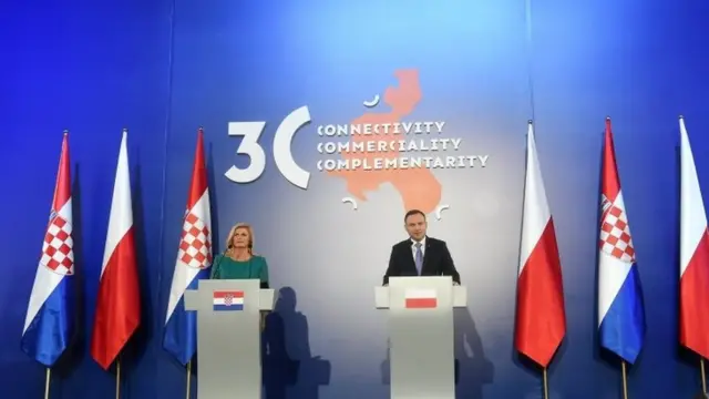 Саммит "Инициативы трех морей" в Варшаве