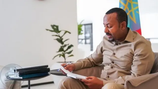 Ra'isal wasaare Dr Abiy Axmed