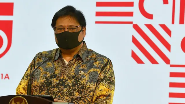 Menteri Koordinator bidang Perekonomian, Airlangga Hartarto.