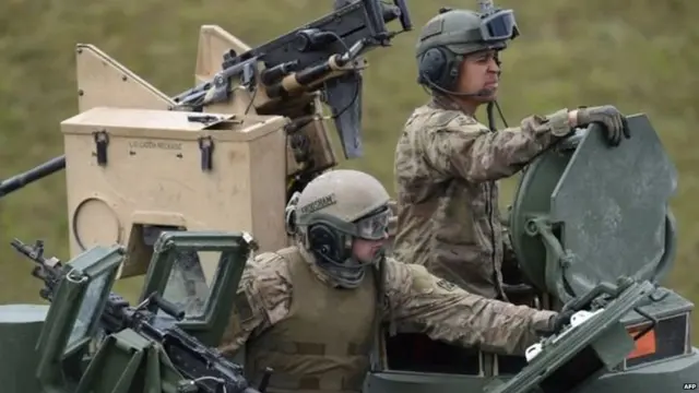 पोलैंड में अमरीका सेना