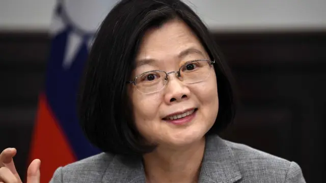 台湾总统蔡英文接受法新社专访