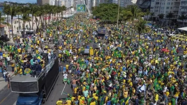 Manifestação a favor do voto impresso