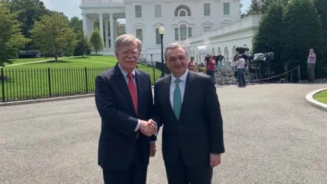 Zohrab Mnatsakanyan və John Bolton