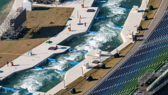 Pista de canotaje slalon