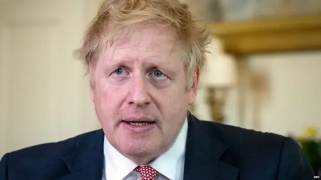 අගමැති බොරිස් ජොන්සන්