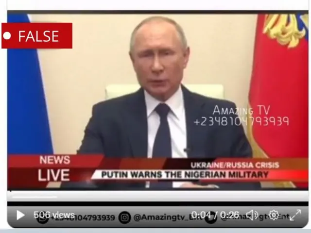 Ukrainian girl confronting a Russian soldier