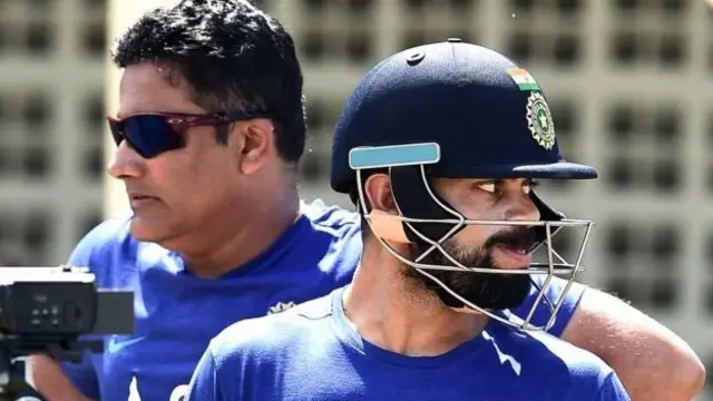 कुंबले और कोहली