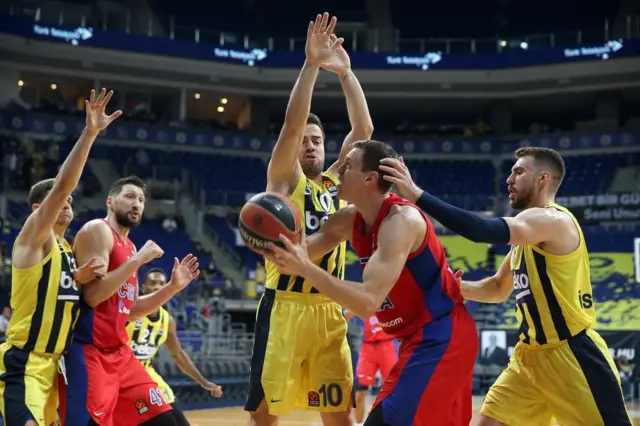 Fenerbahçe Beko - CSKA Moskova maçı
