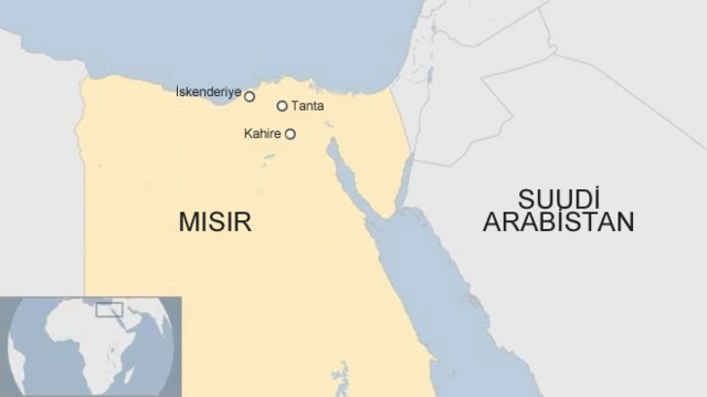 mısır harıta