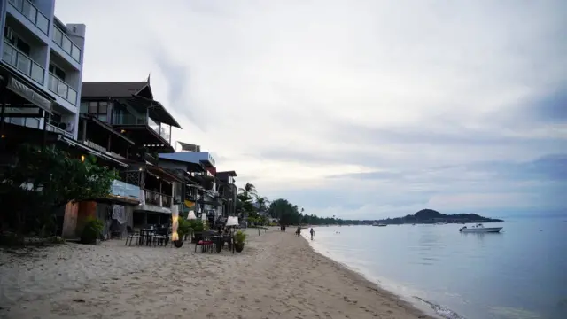 สมุยไร้นักท่องเที่ยว