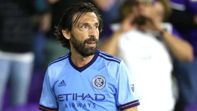 Pirlo a disputé son dernier match dimanche lors de la demi-finale de la conférence Est du championnat américain de football (MLS) face à Colombus.