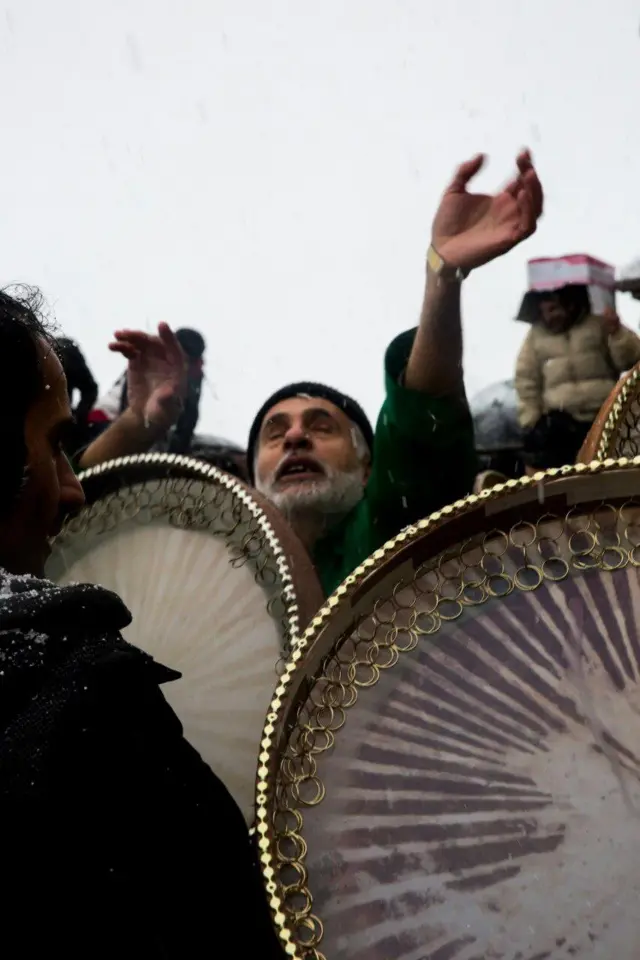 رقص و سماع برای "پیر شالیار" در اورامان تخت