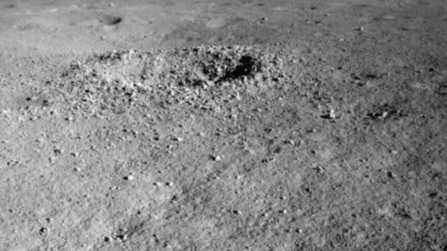 บริเวณหลุมอุกกาบาตที่พบวัตถุประหลาดคล้ายเจล