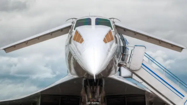 تی‌یو-۱۴۴ به اندازه کنکورد پیشرفته نبود، ولی قدرت خیلی بیشتری داشت (منبع: آلامی)