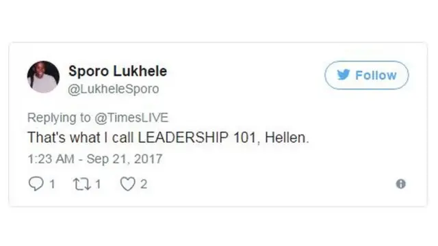 นี่สิ สิ่งที่ผู้นำควรปฏิบัติ เฮเลน