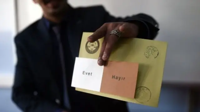 जनमत संग्रह के मतपत्र